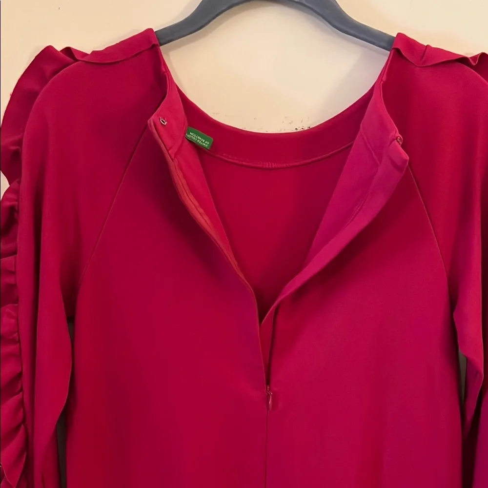 United Colors Of Benetton Hot Pink Kids Dress - Picture 6 of 10